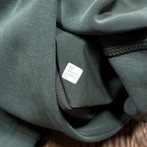 Lululemon Softstreme High-Rise Green Smoked Spruce Straight Leg Pants Womens 10 - Picture 12 of 14